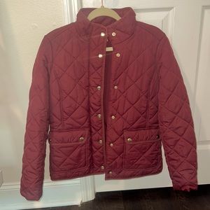 J Crew Quilted Puffer Jacket - Size Small